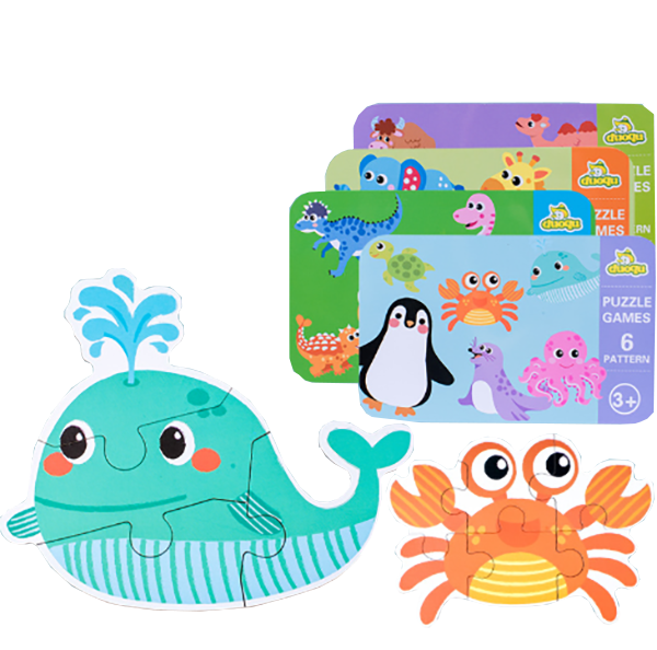 幼童木制六合一拼圖 DQLHY01