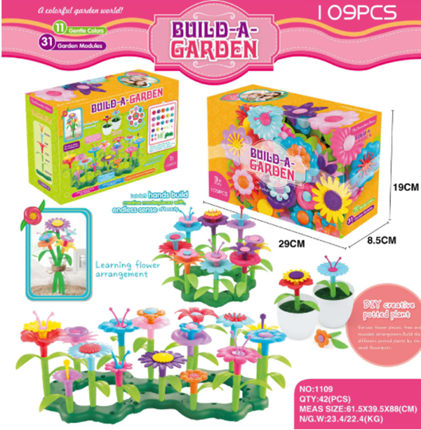 現貨區 Building a Garden DIY手工小盆栽花園 FL8513