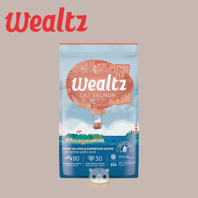 Wealtz Salmon & Superfoods Cat Recipe 2.1kg/6kg