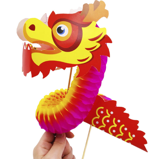 DIY 中國龍製作材料包 D45