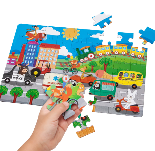 45片盒裝紙質拼圖 PZ45