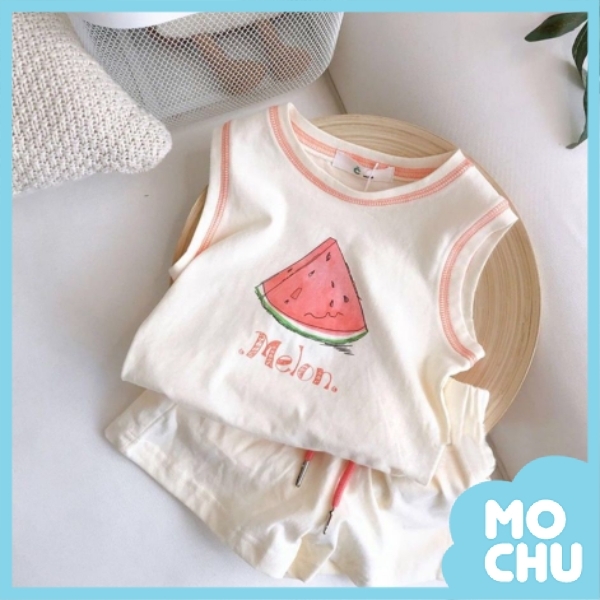 小西瓜無袖套裝