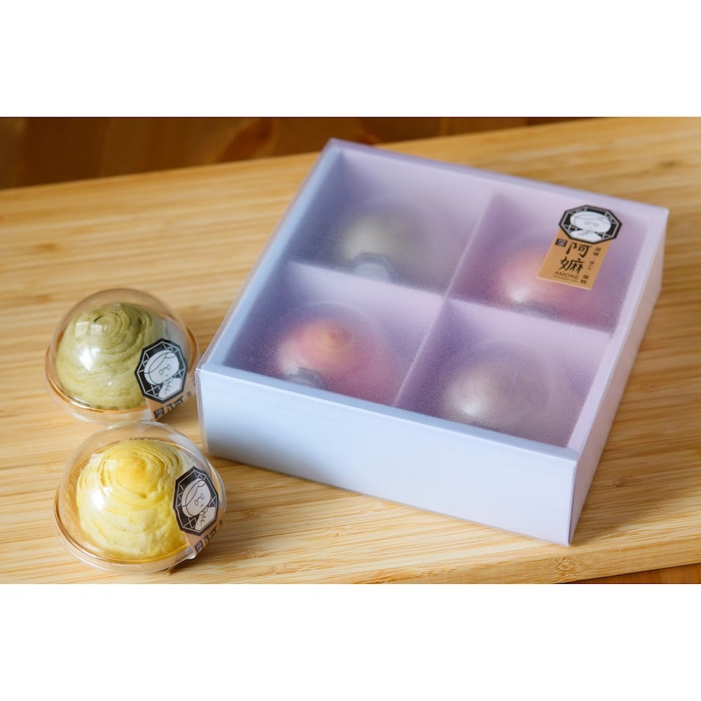 阿嫲四色千層酥 (一盒四粒裝)