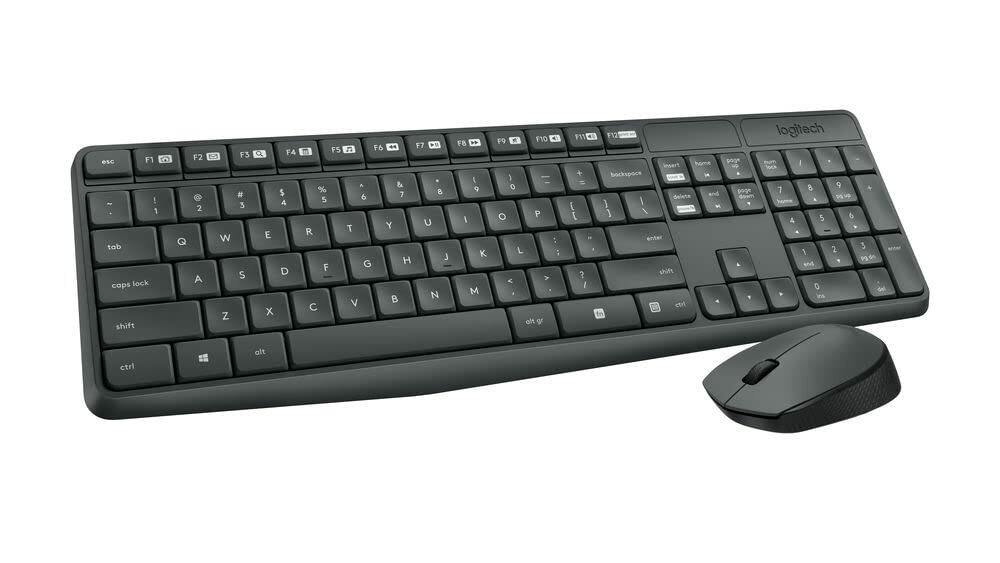 Logitech 羅技 MK235無線滑鼠鍵盤組