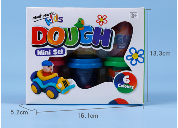 澳洲 Mont Marte 6色兒童彩泥 MMKC0162