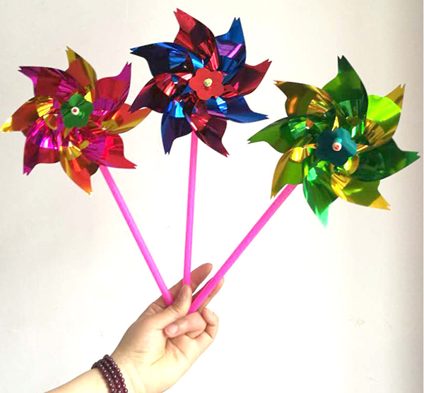 塑膠薄片小風車 HN415