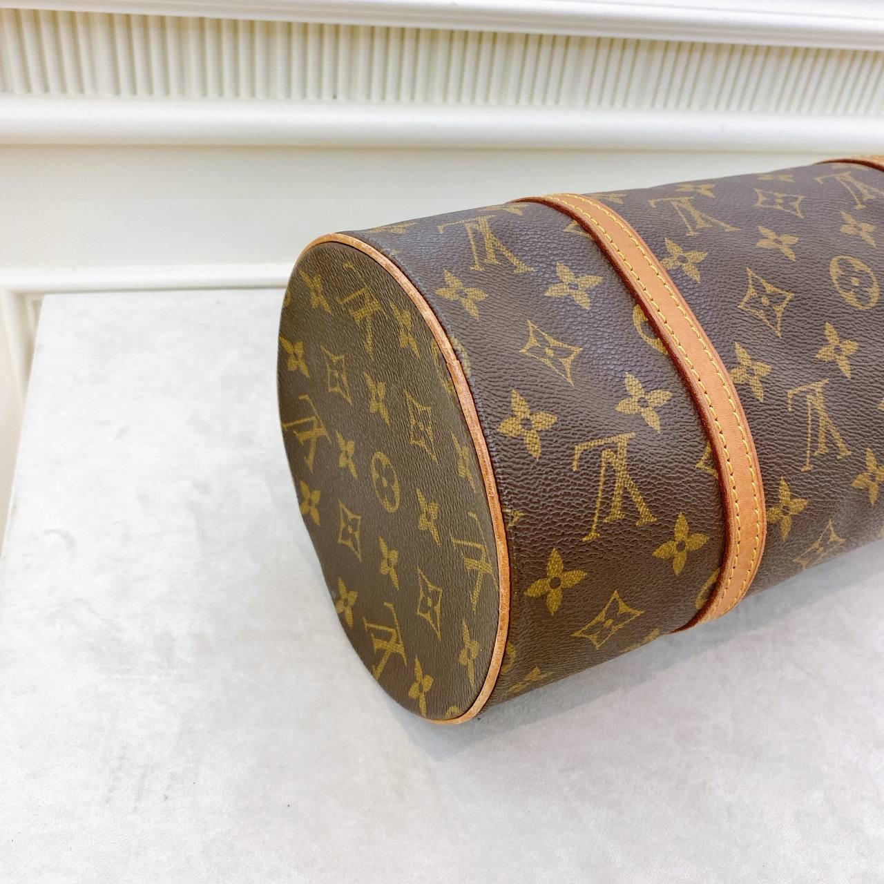 Pre-Owned Louis Vuitton Vintage Papillon 30 w/Pouch Brown 