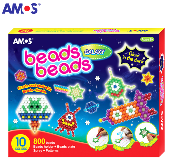 韓國AMOS DIY10色水霧魔法珠 BB10P-G