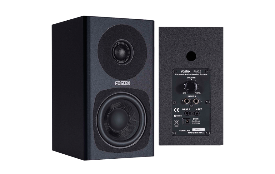 FOSTEX PM0.3H 主動式監聽喇叭一對15W