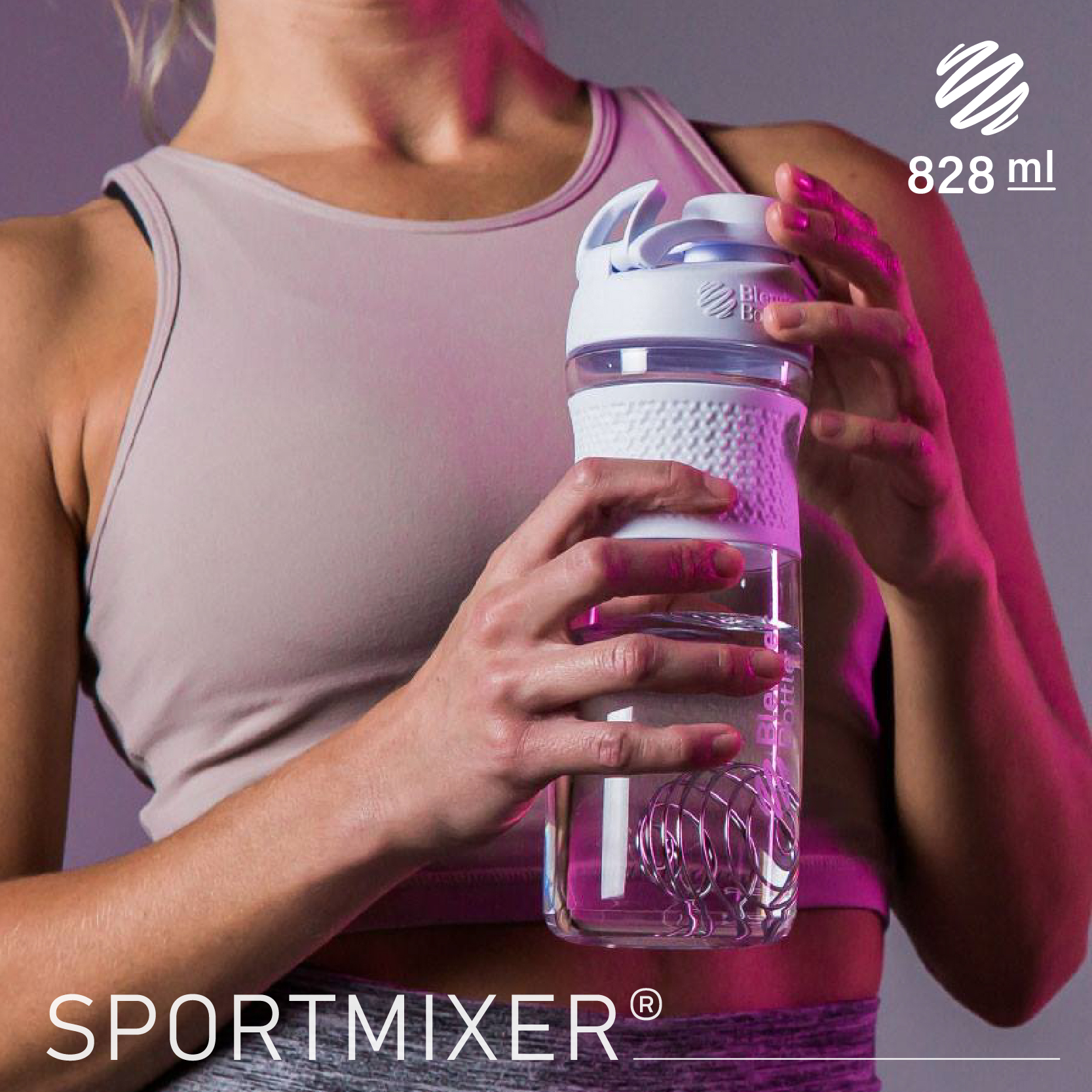 Blender Bottle® SportMixer | 28oz 旋蓋搖搖杯