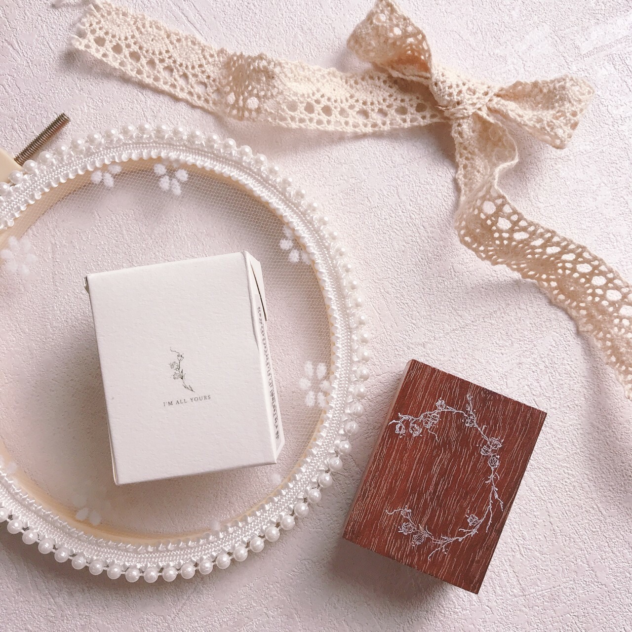 Jieyanow atelier｜Lily 花圈 印章