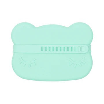 We Might Be Tiny Bear Snackie™  with lid and strap 矽膠小熊零食盒  (多色)