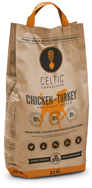 CELTIC CONNECTION 雞肉/火雞無穀無麩防敏狗糧（香港行貨）