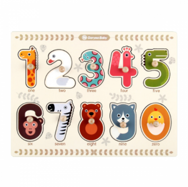 早教認知配對拼板 GLBB-006