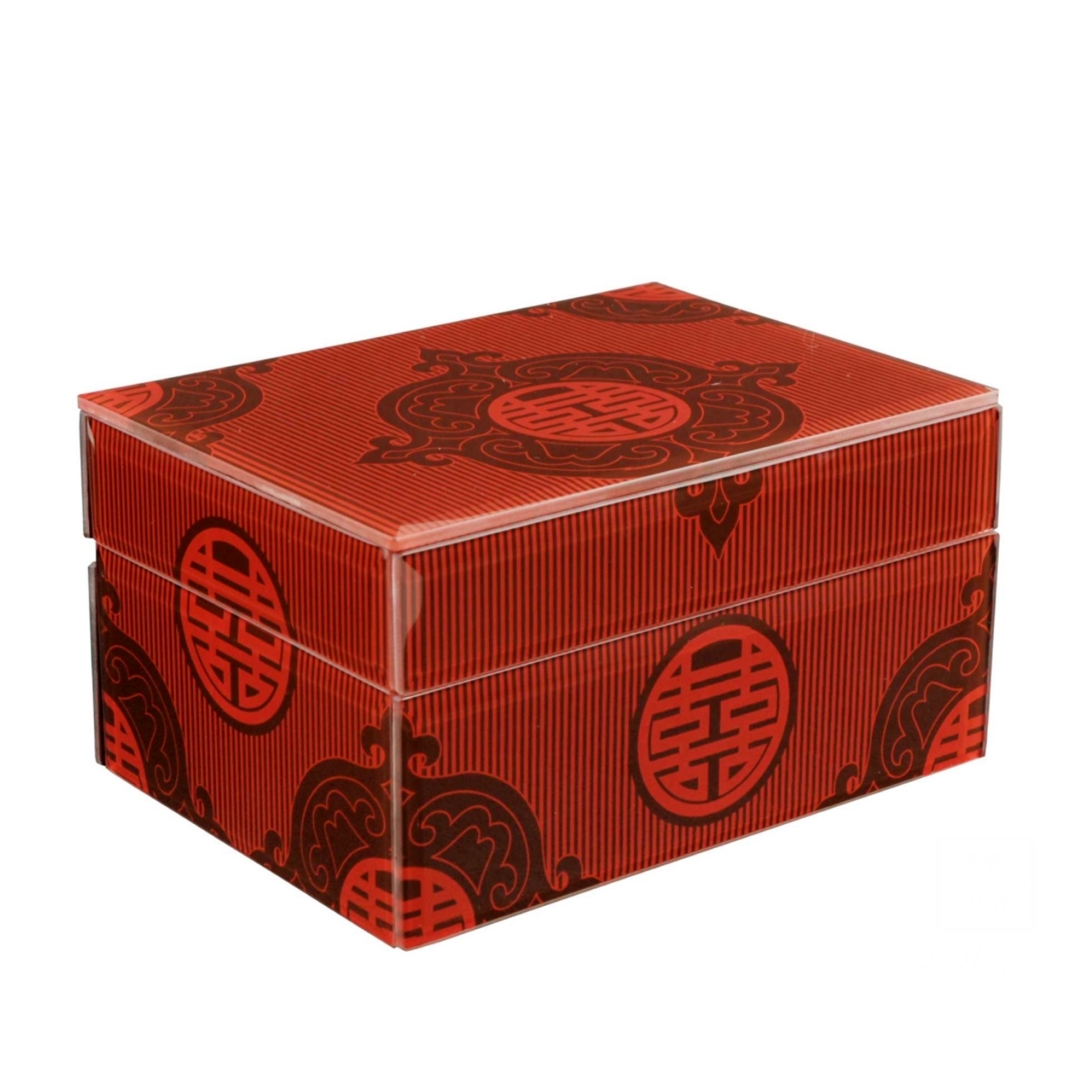 D-HAPPINESS classical double happiness jewelry box