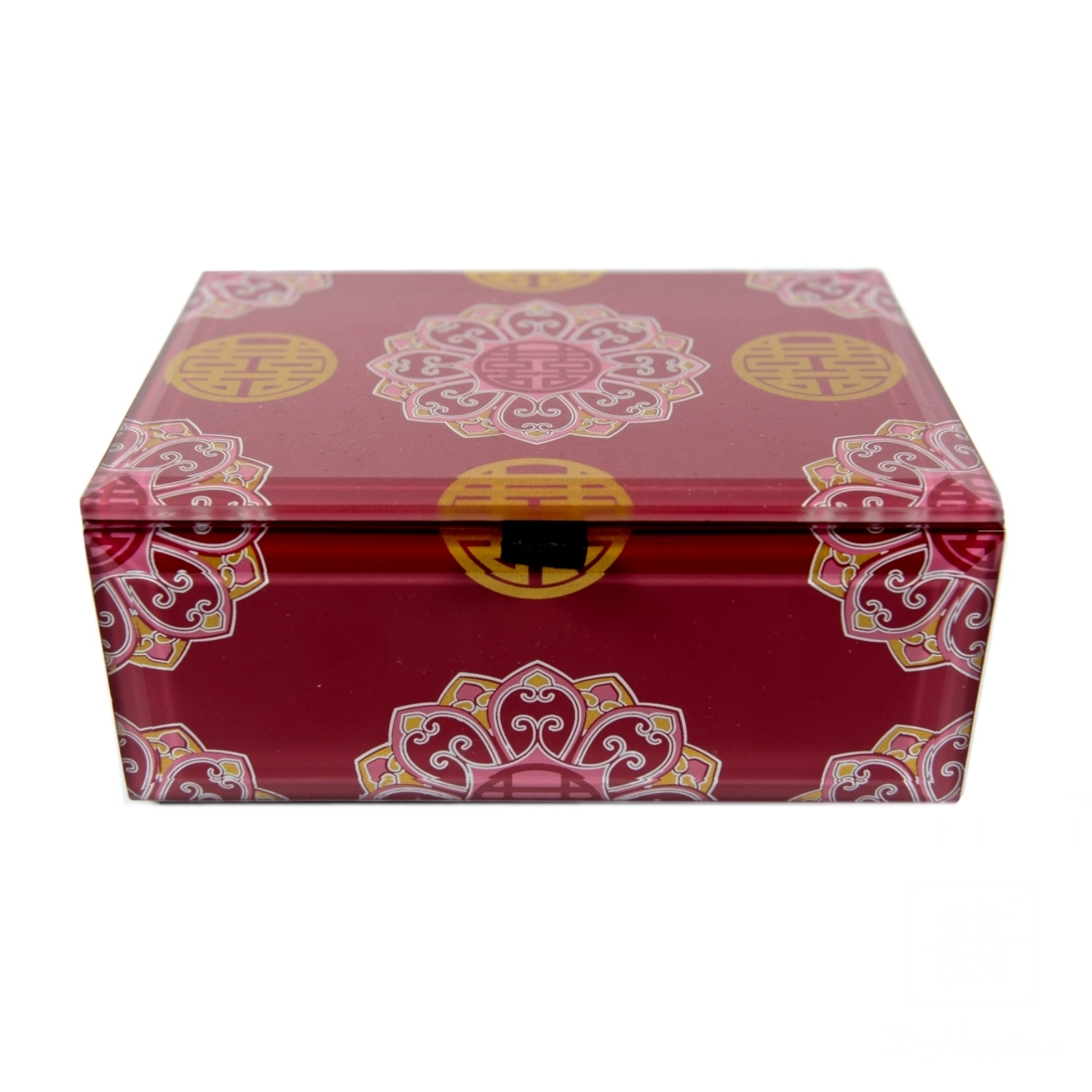 D-HAPPINESS double happiness rosette jewelry box