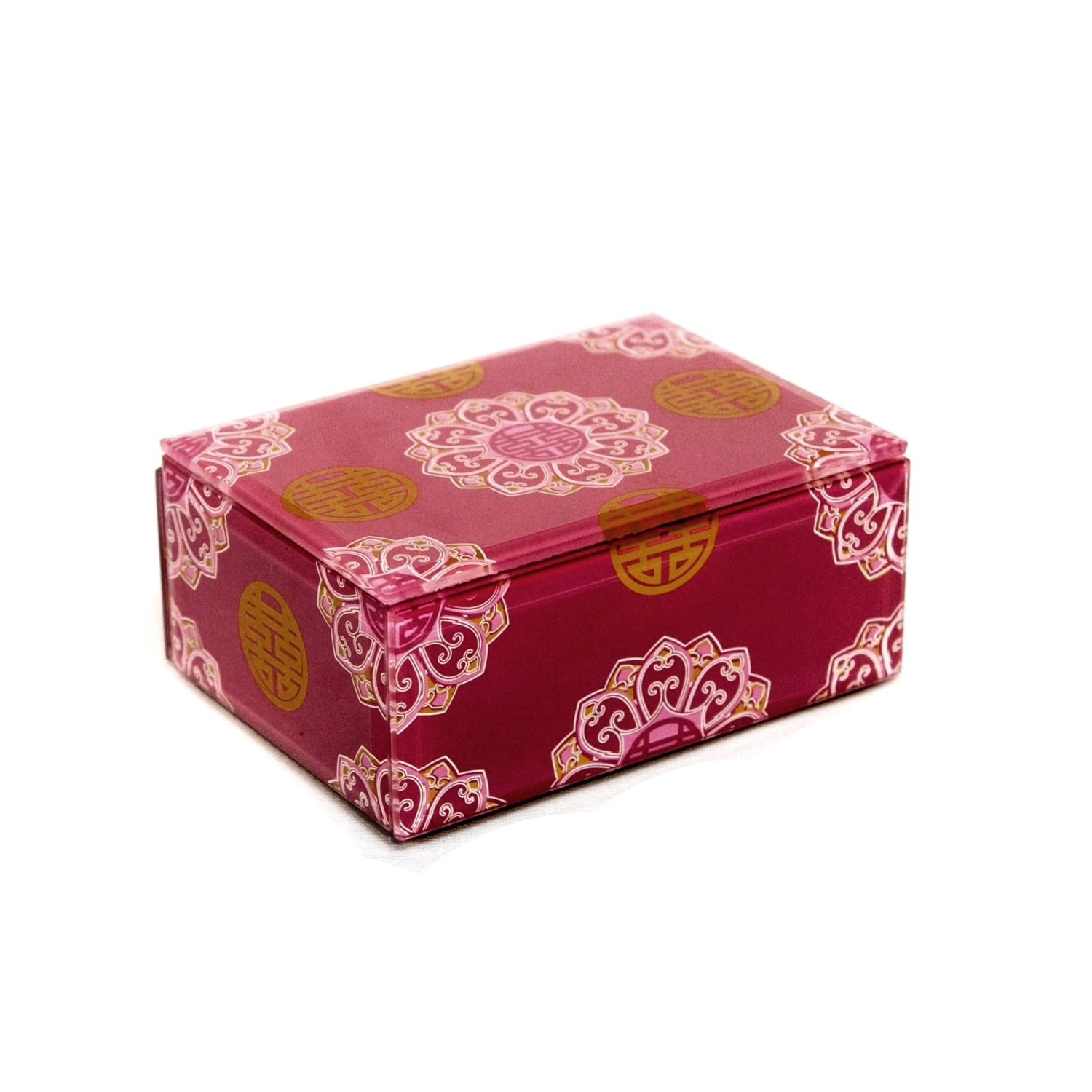 D-HAPPINESS double happiness rosette jewelry box