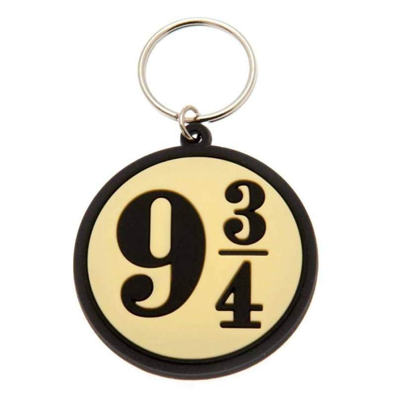 哈利波特-滴膠鑰匙圈-9 3/4