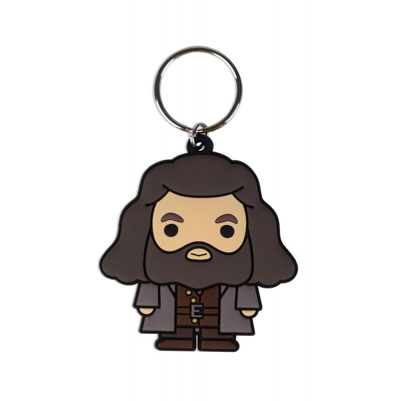 哈利波特-滴膠鑰匙圈-Q版海格