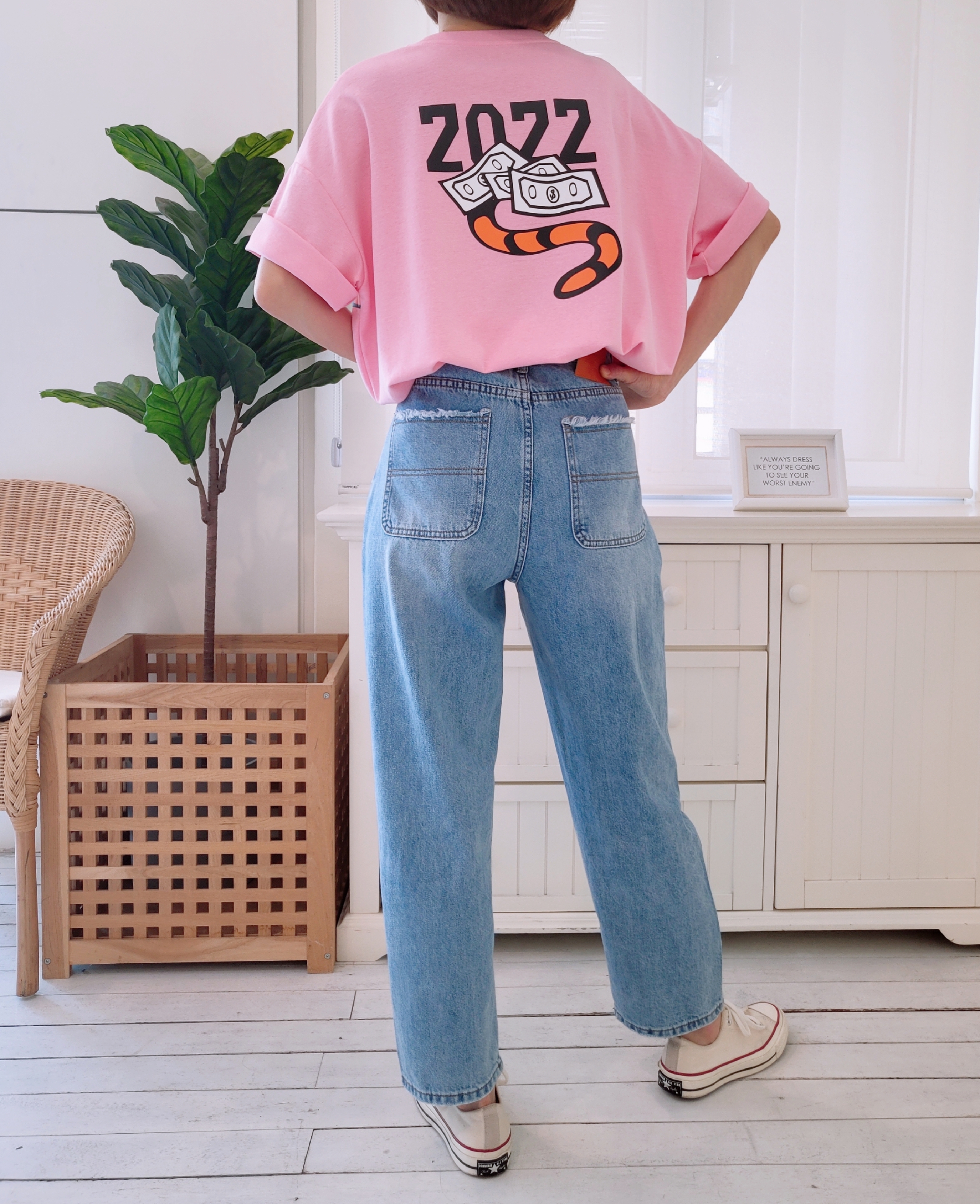 HIGH WAIST BOYFRIEND JEANS