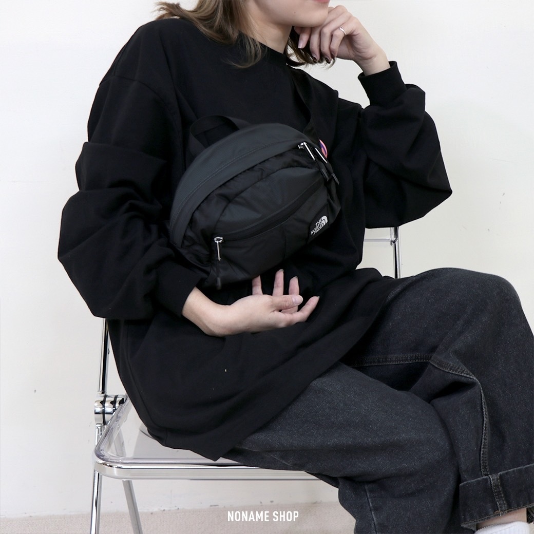 The North Face TNF 北臉 輕量 腰包 霹靂包 黑