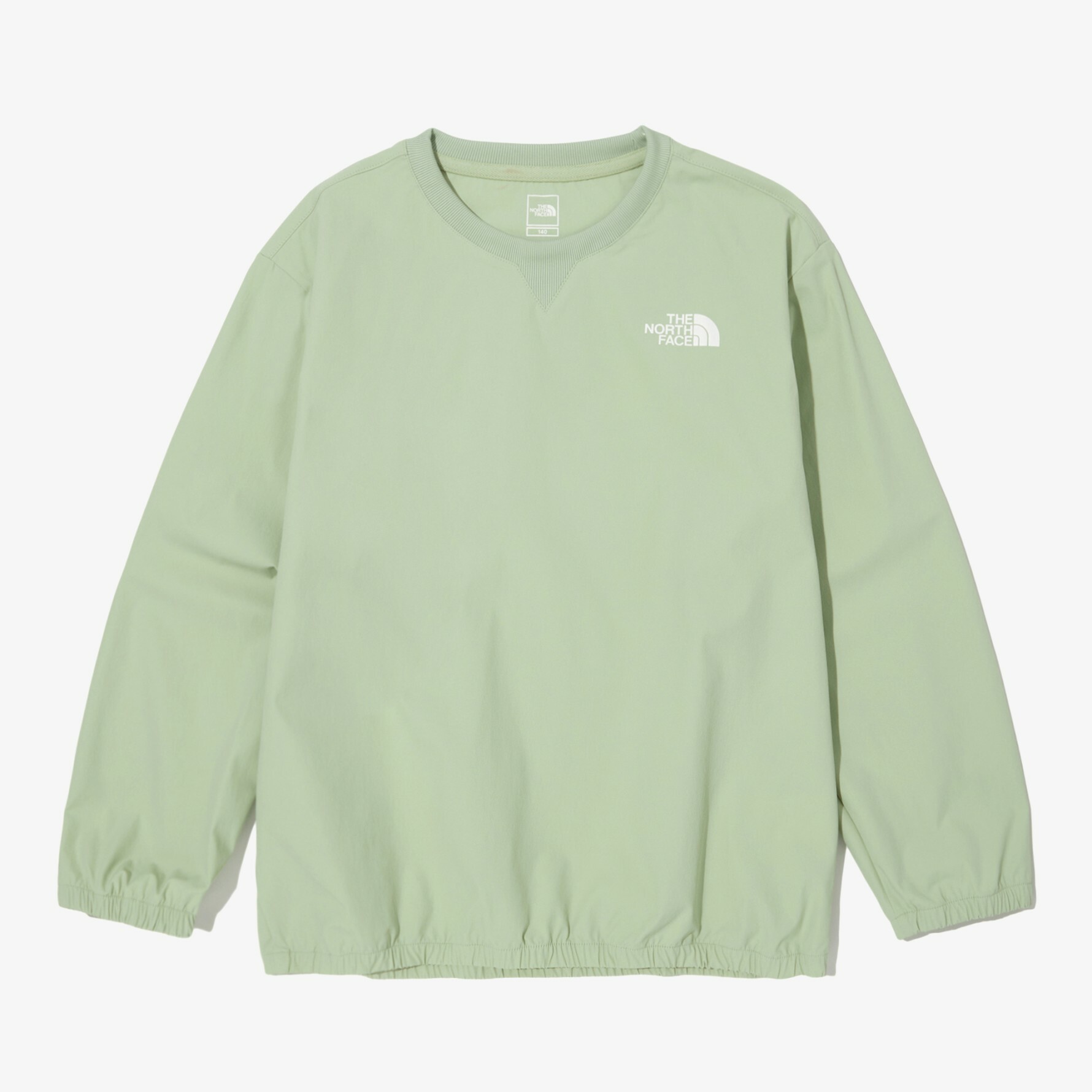 THE NORTH FACE 童 GO ACTIVE 大LOGO 圓領 長袖 NM5MN06