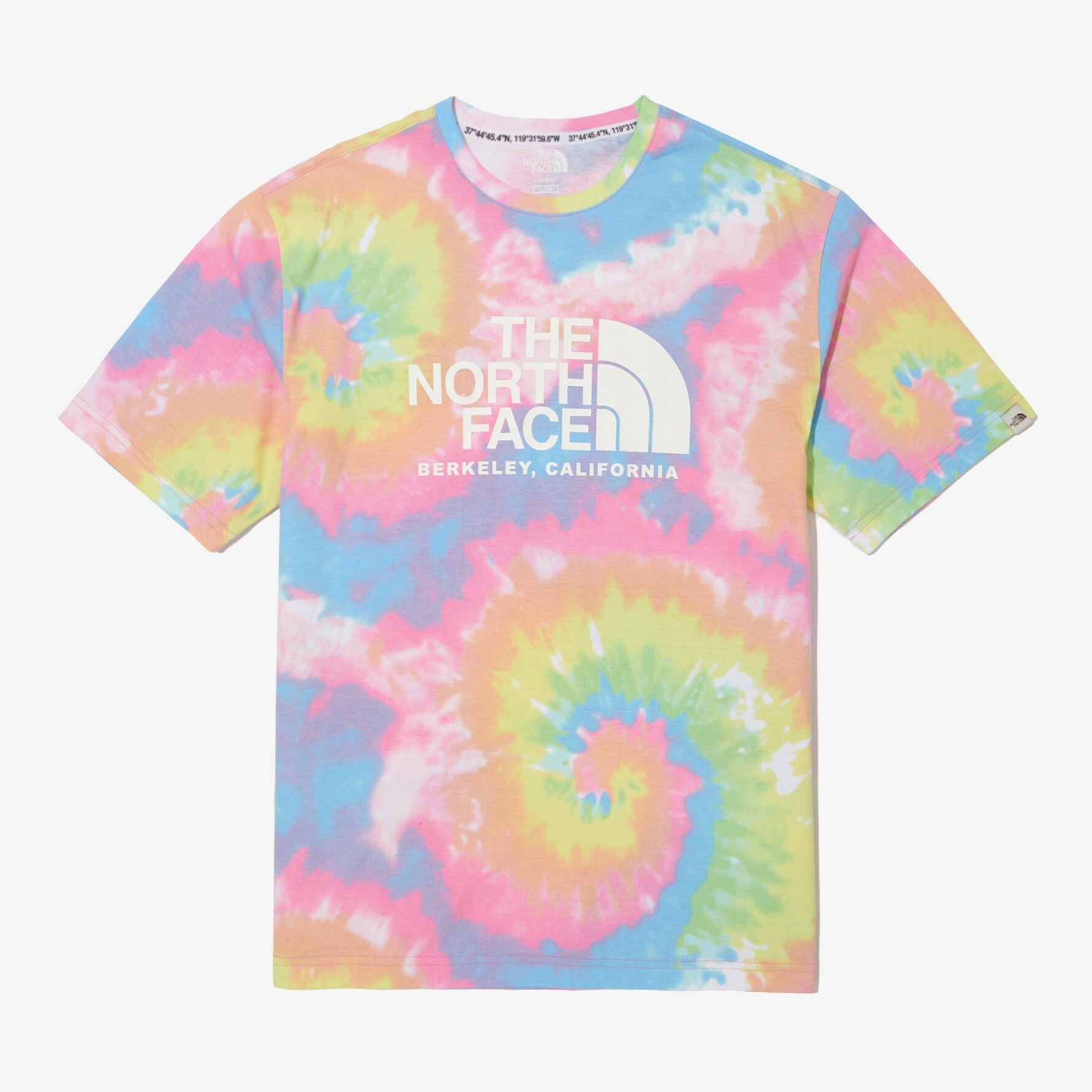 THE NORTH FACE 渲染 彩色 MULTI COLOR 短袖 短T NT7UN12N