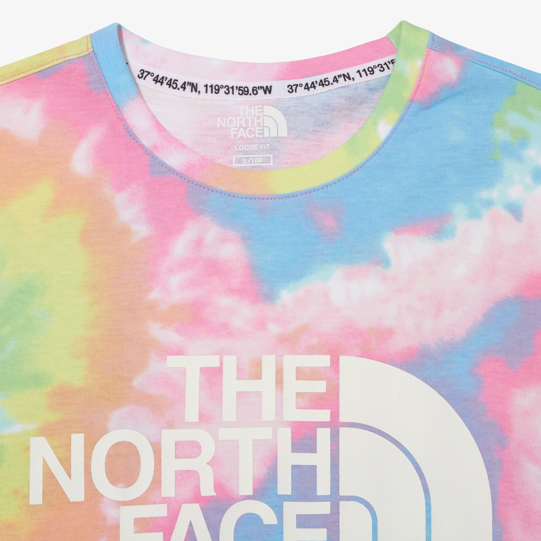 THE NORTH FACE 渲染 彩色 MULTI COLOR 短袖 短T NT7UN12N