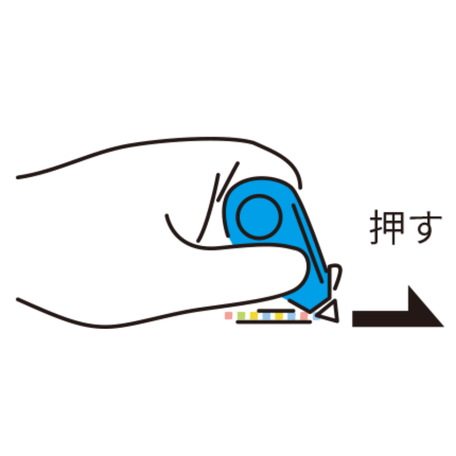 PLUS Deco Rush 6mm Series (Japanese Stationery Brand)
