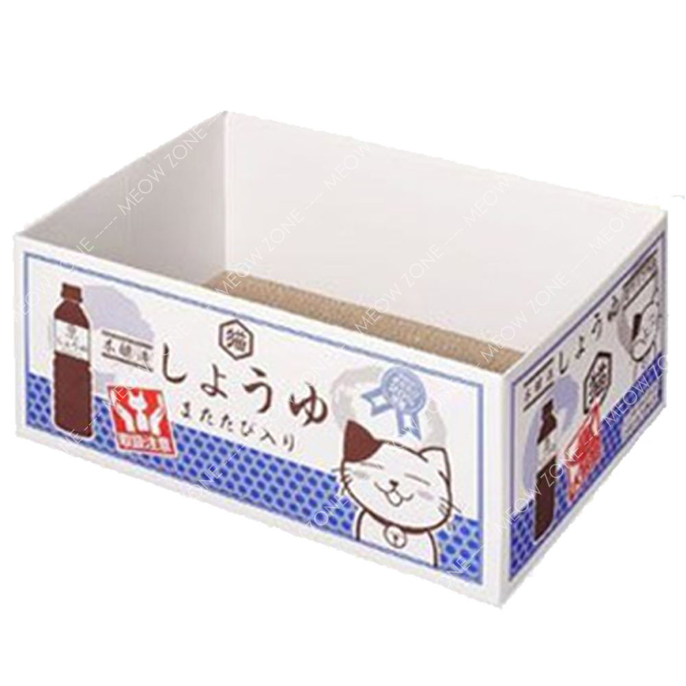 日系猫抓板 - 醬油箱