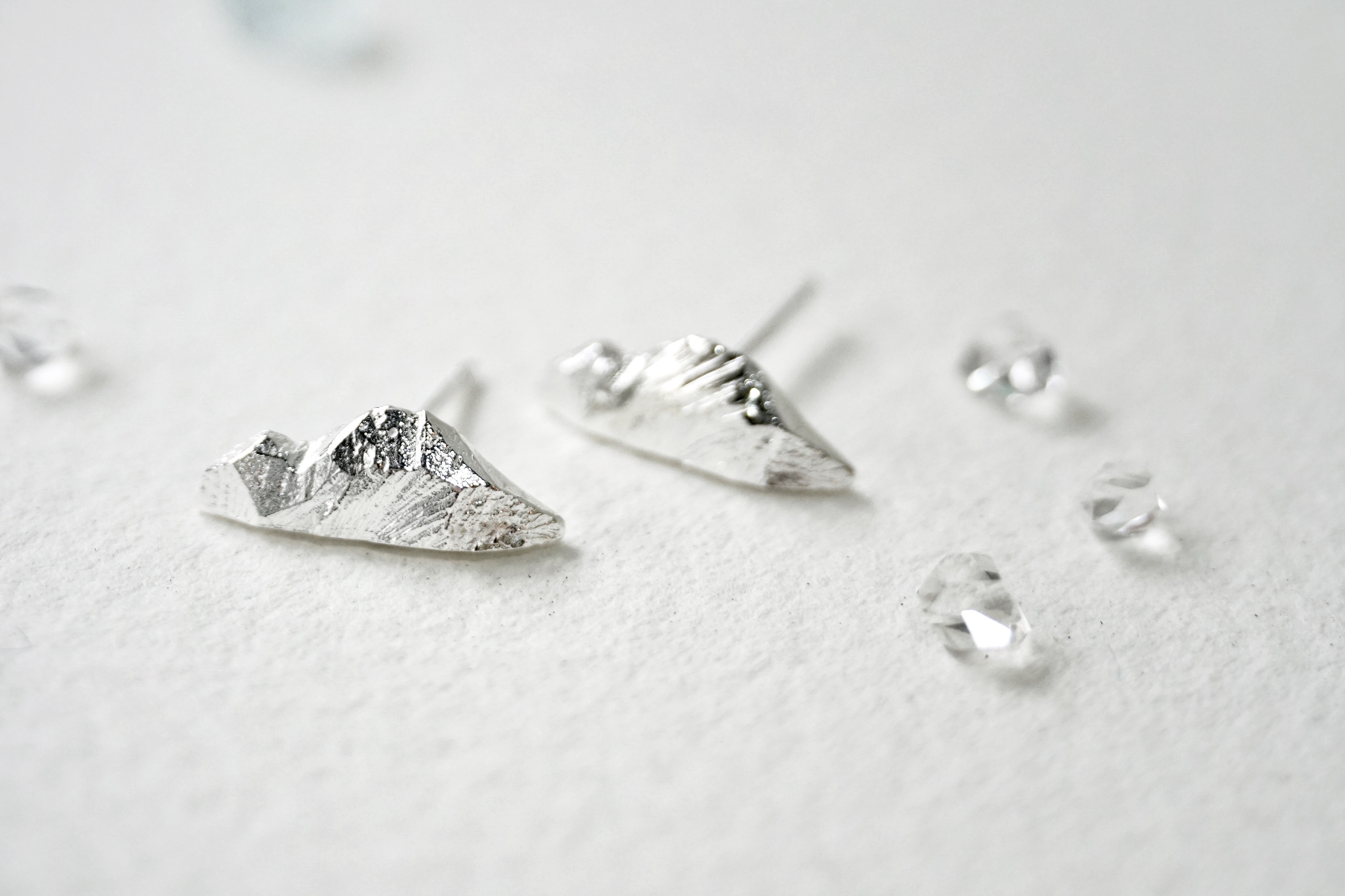 Shanho Jewelry Tiny Mountain 小山丘耳環