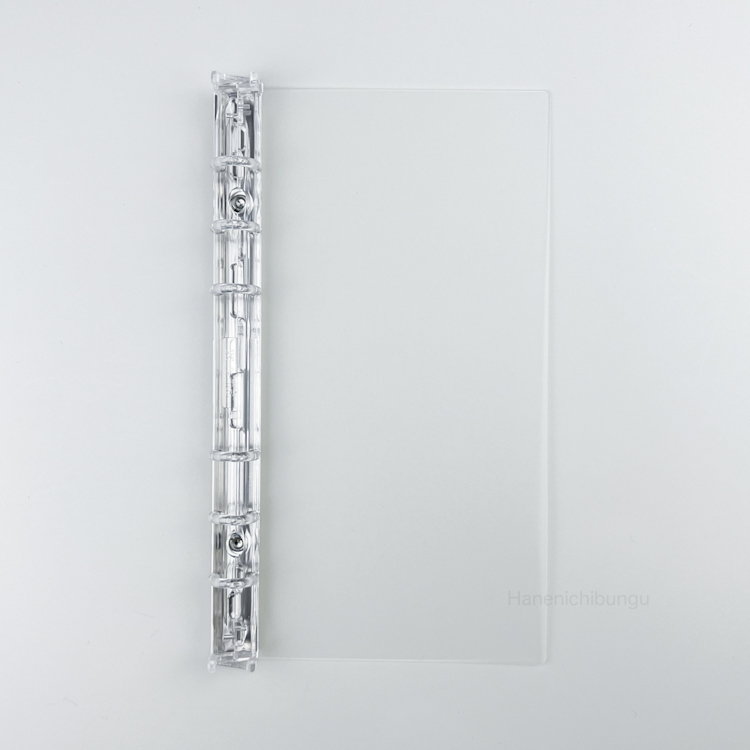 BIBLE／移REFILL PAD 移動式內環10mm－塑膠製（霧面透明、黑色）