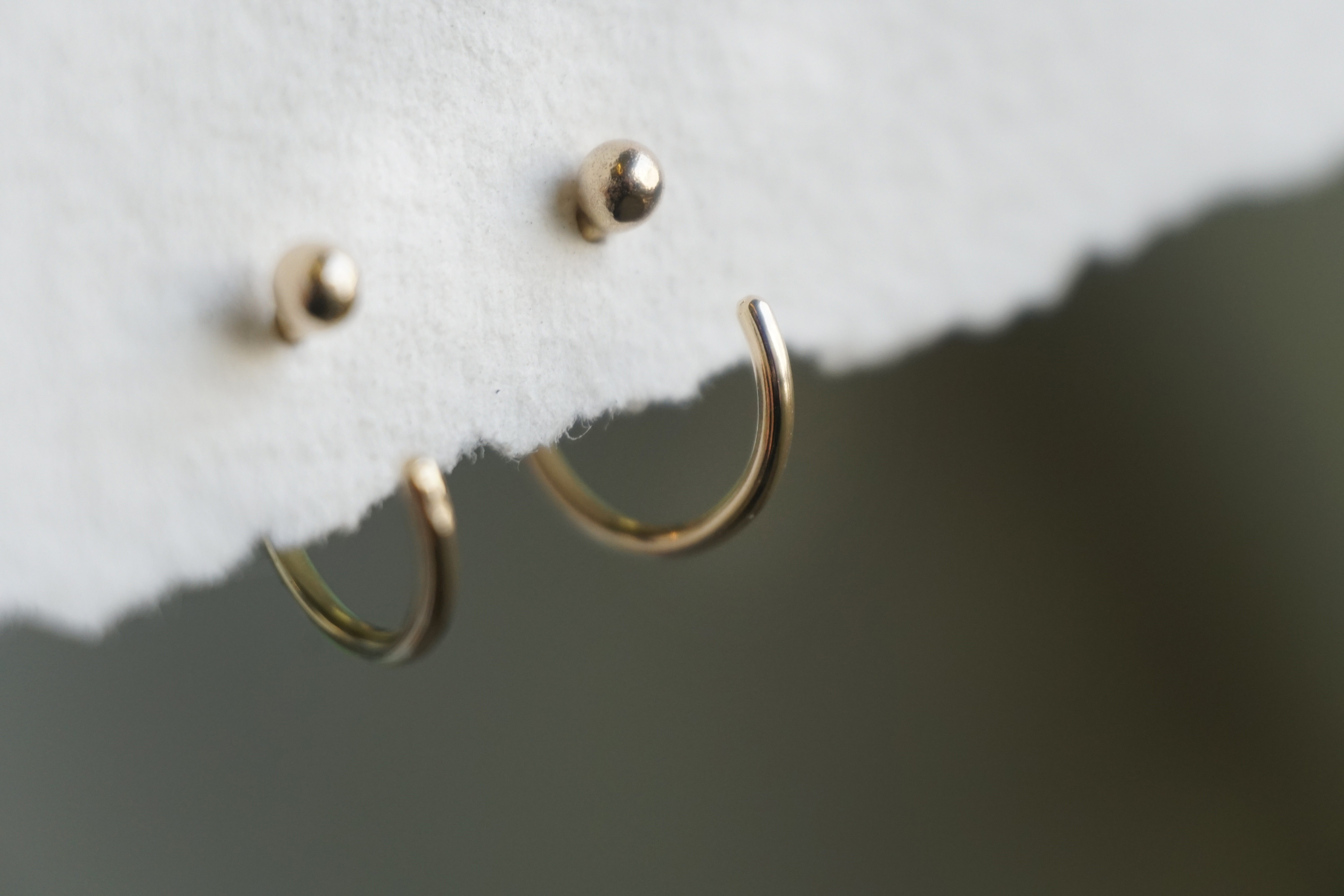 Shanho Jewelry Huggies 點線耳環﹝2款﹞