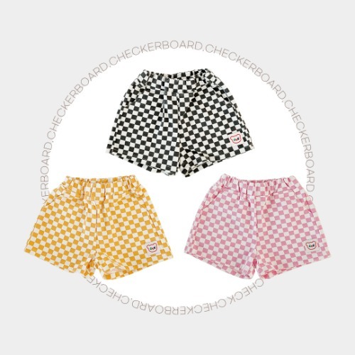 Dot to Dot 優閒繽紛熊短褲