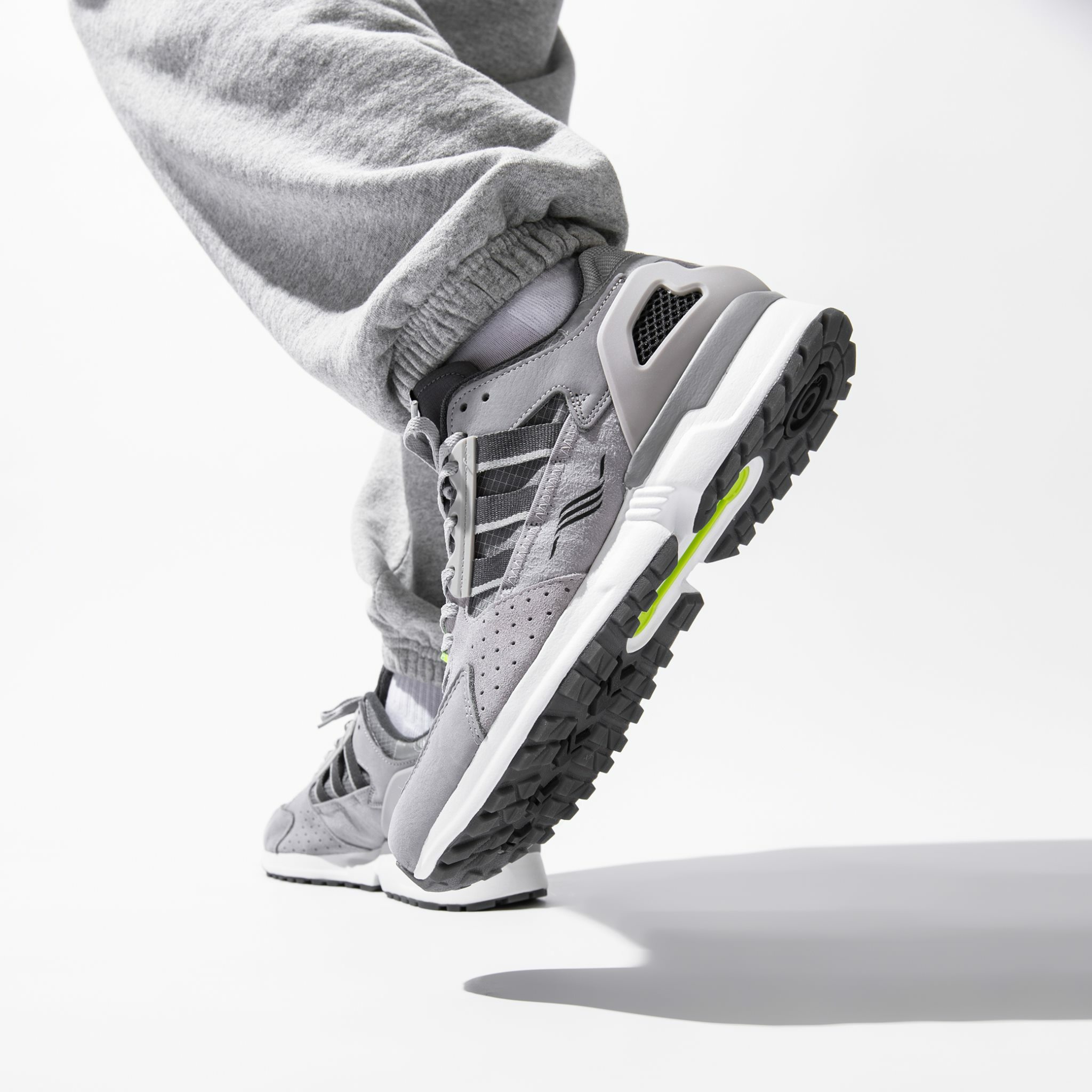 【 adidas ZX10000 C 銀灰鞋款 】