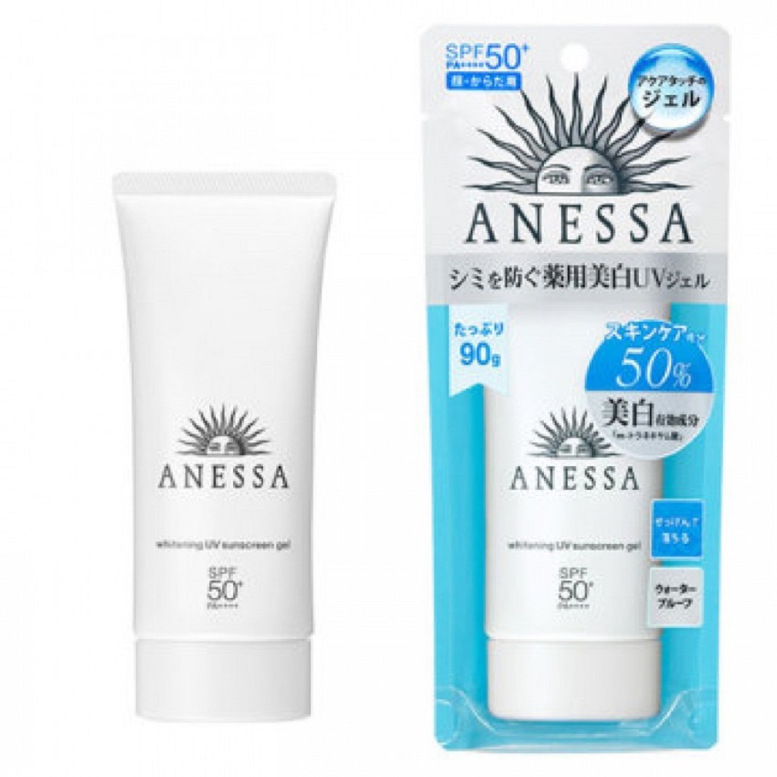 安耐曬美白保濕防曬凝膠(90g)