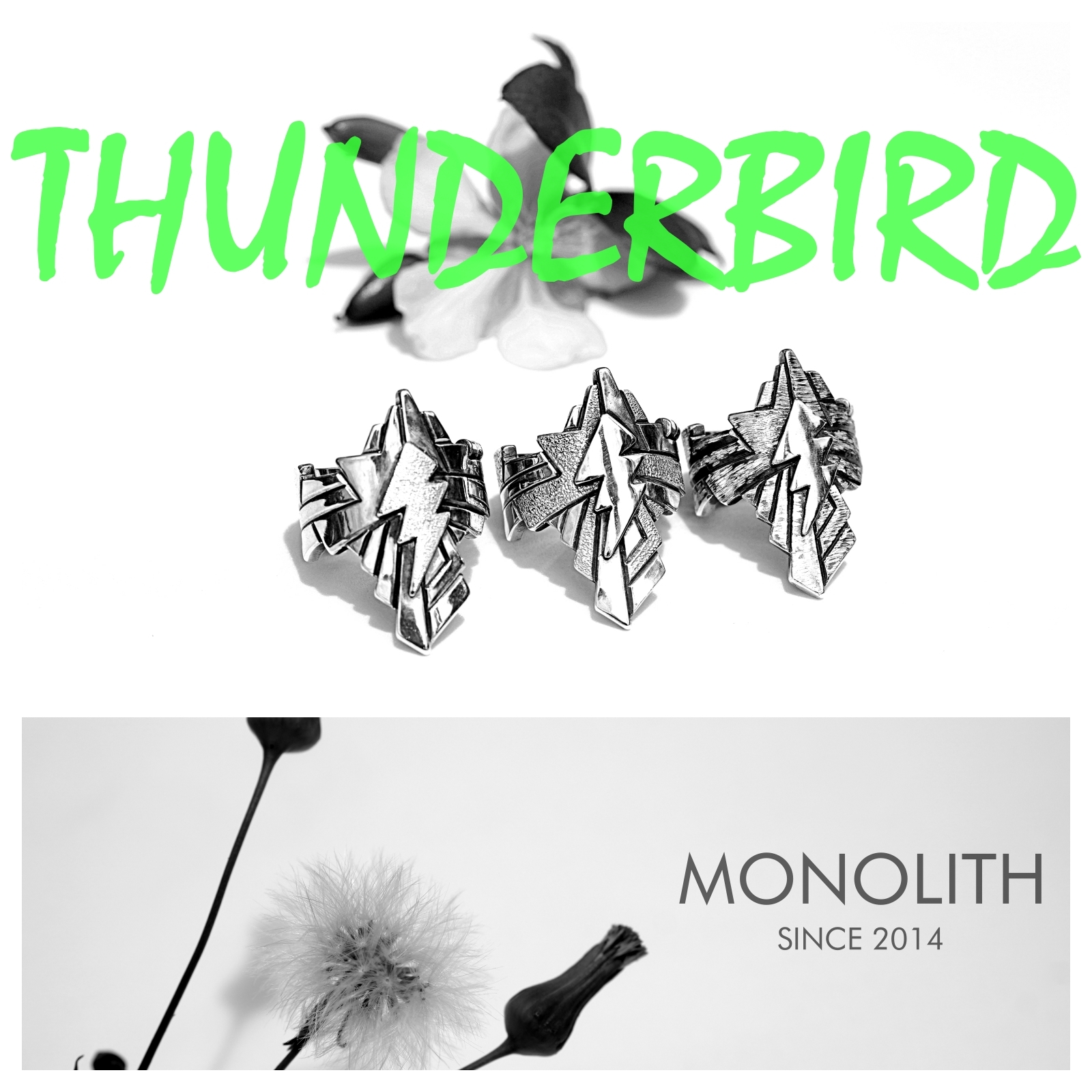 閃電雷鳥打印【戒指】