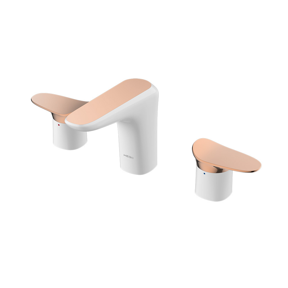 龍頭推薦型號 HMF121-132-WS + P3A 雙柄雙控面盆龍頭