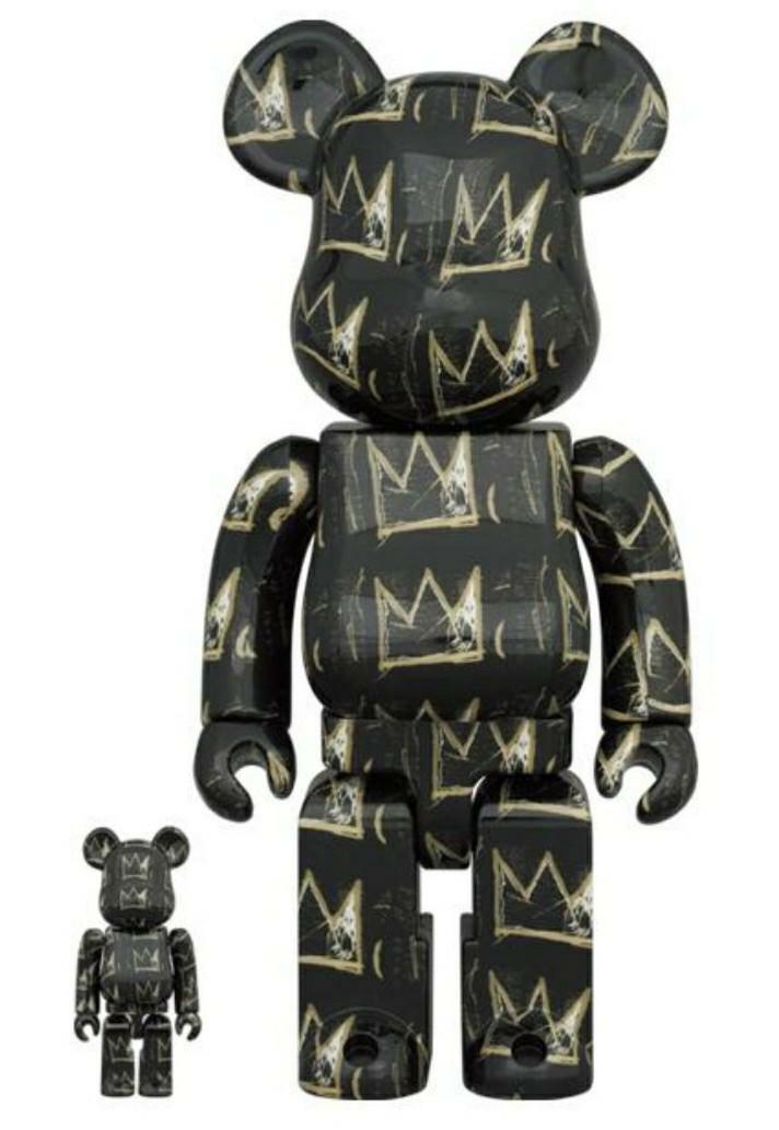 Bearbrick JEAN-MICHEL BASQUIAT #8 100% & 400%