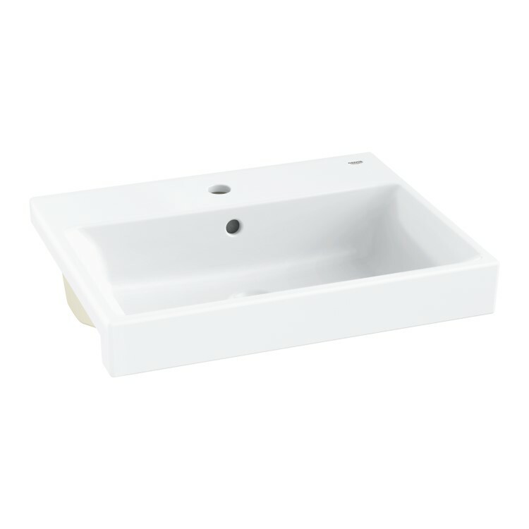 GROHE｜Eurocube半崁式面盆(550mm) 3970800H