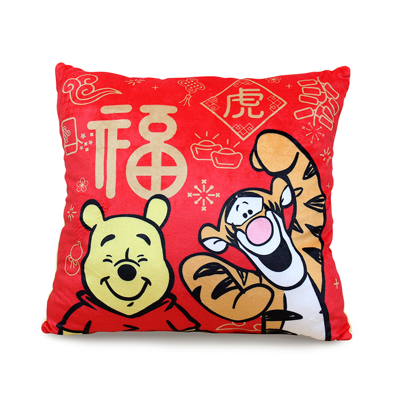 維尼跳跳虎喜氣系列-方枕,招財掛袋,喜氣福袋