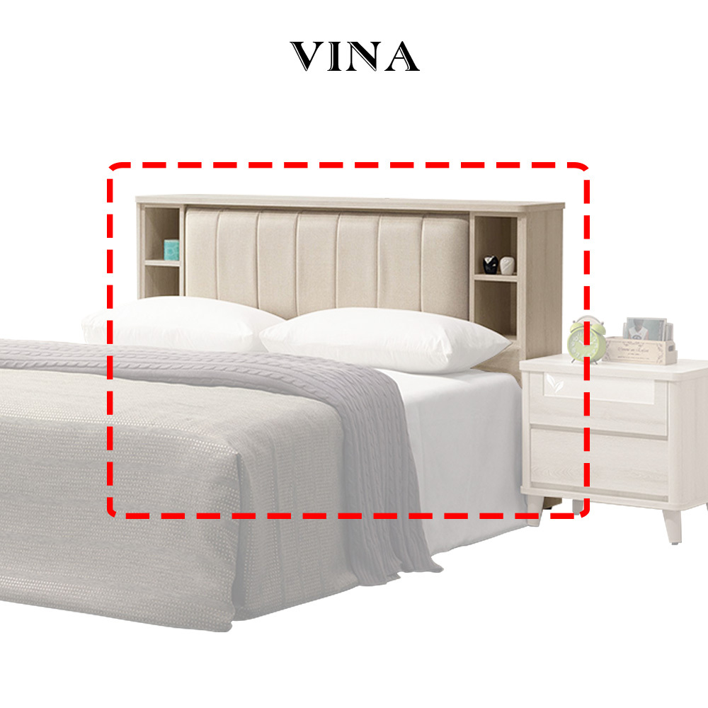 維娜5尺床頭箱