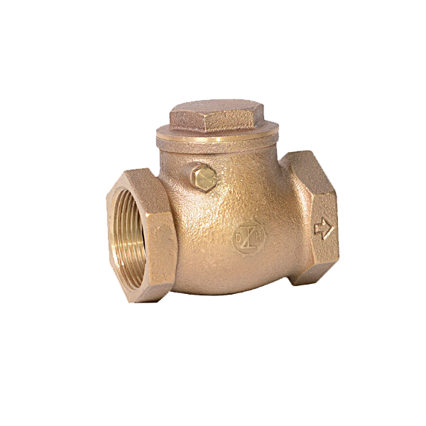 砲金銅-橫式逆止閥