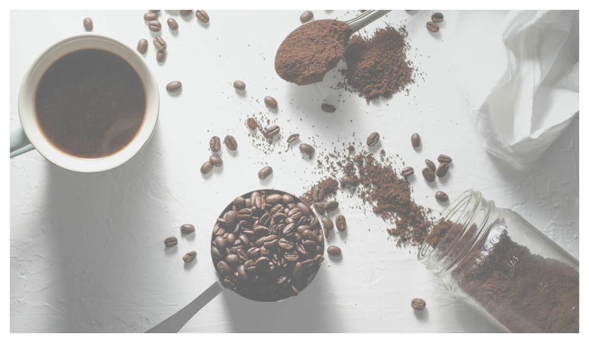 咖啡、咖啡粉跟咖啡豆