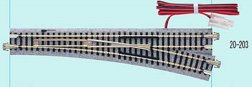 Kato 20-203 N規 6番電動右岔