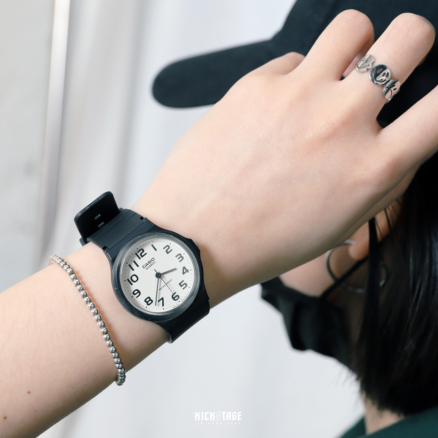 CASIO Youth MQ24 MQ-24-7B2 白面黑刻 大數字 卡西歐 指針款 薄型 經典 手錶【MQ247B2LDF】