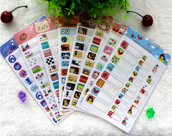 現貨區 防水姓名貼紙標籤 TL139