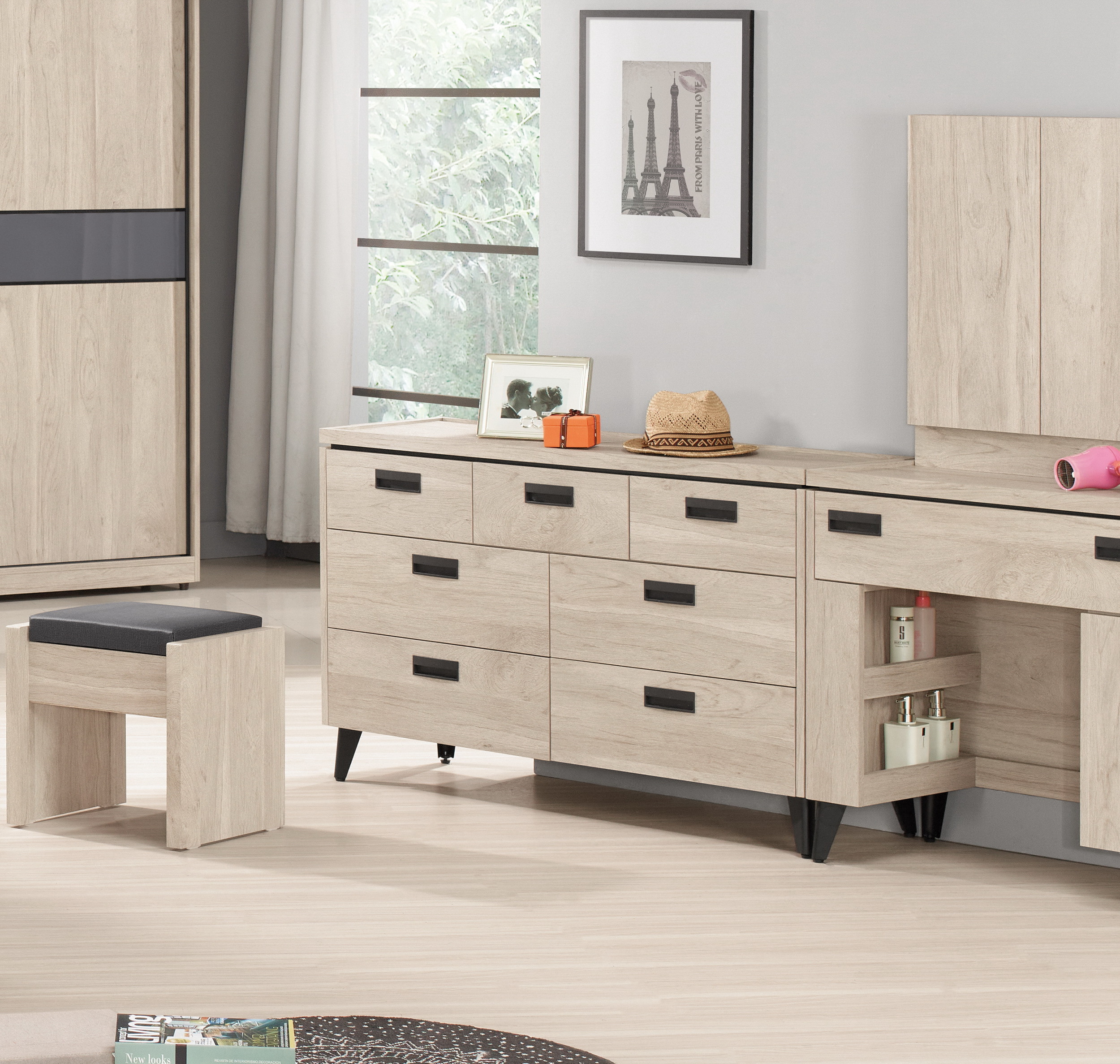 達里歐4尺七斗櫃