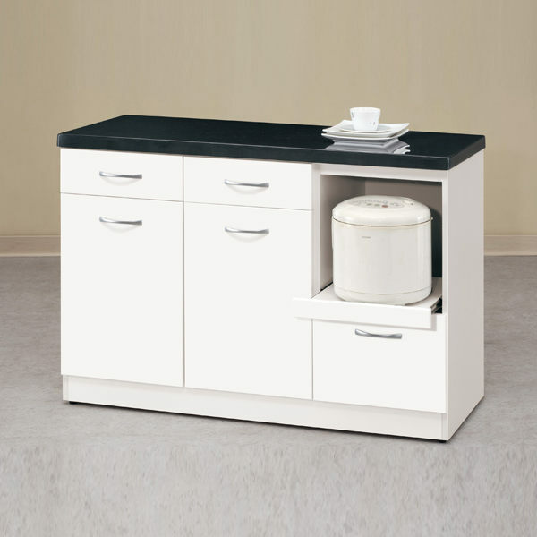 雅典娜4尺石面收納櫃下座 (15CM/894-2)【H＆D DESIGN 】