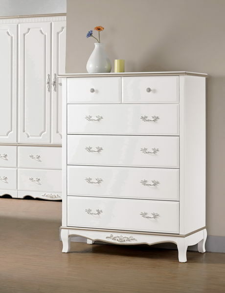 諾維雅3尺五斗櫃 (15CM/547-7)【H＆D DESIGN】